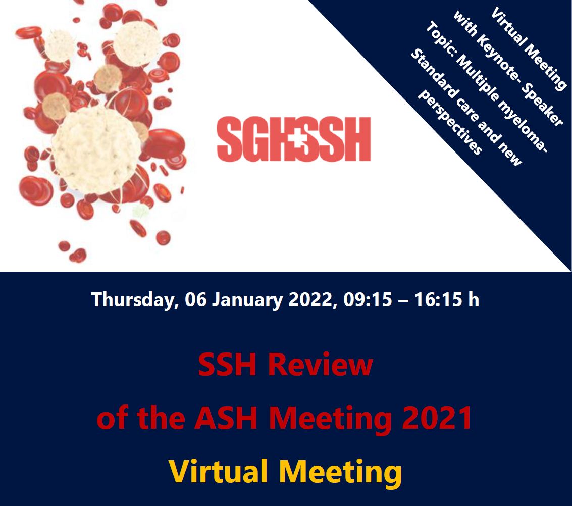 SSHReview of the ASH Meeting SGHSSH